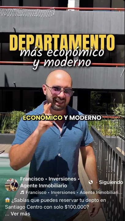 Anuncio del departamento más económico y moderno